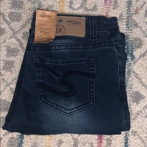 Silver  girls jeans